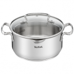 Tefal Duetto+, 20 cm, 2.7 L, nerūdijančio plieno - Puodas