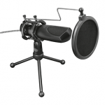 Mikrofonas Trust GTX 232 Mantis, Juodas Prekė - 22656