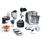Bosch MUM5, Series 4, 1000 W, sidabro spalvos - Virtuvinis kombainas