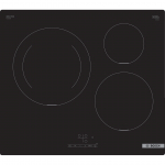 Bosch Series 4, plotis 59,2 cm, berėmė, juoda - Įmontuojama indukcinė kaitlentė