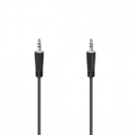 Laidas Hama Audio Cable, 3.5mm - 3.5mm, 1,5 m, juodas Prekė - 00205262