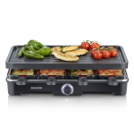 Severin, 1400 W, juodas - Raclette grilis
