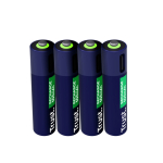 Trust USB-C rechargeable AAA batteries, 4 vnt. - Įkraunamos baterijos