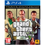 PS4 žaidimas Grand Theft Auto V Premium Online Edition Prekė - 5026555424271