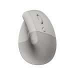 Logitech Lift Vertical Ergonomic, pilka - Belaidė pelė