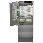 Liebherr BioFresh NoFrost, 402 L, auk&scaron;tis 203 cm - Įmontuojamas &scaron;aldytuvas