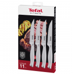 Tefal Ultimate, 11 cm, 4 vnt., nerūdijantis plienas - Peilių rinkinys kepsniams