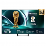 Hisense U7Q, 65'', 4K UHD, Mini LED, juodas - Televizorius