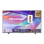 Hisense E7S, 43'', 4K UHD, HI-QLED, juodas - Televizorius
