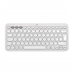 Klaviatūra Logitech Pebble Keys 2 K380s, SWE, white, belaidė Prekė - 920-011880