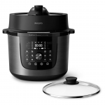 Philips 3000 series Multi Cooker, 1300 W, 8 l, juodas/tamsiai pilkas - Daugiafunkcinis puodas