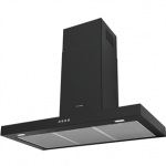 Faber STILO COMFORT BK MATT A90, 710 m&sup3;/h, juodas matinis - Gartraukis Prekė-325.0618.783