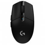 Logitech G305, juoda - Belaidė pelė