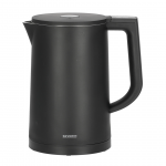 Severin, reguliuojama temperatūra, 1.7 L, 2200 W, juodas - Virdulys