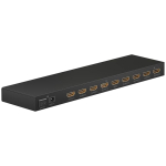 GOOBAY HDMI Splitter 1 to 8, 4K, 60 Hz, juodas - HDMI&trade; skirstytuvas