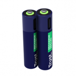 Trust USB-C rechargeable AAA batteries, 2 vnt. - Įkraunamos baterijos