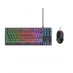 Trust GXT 798 2-in1 Gaming Set, US, juoda - Klaviatūra ir pelė