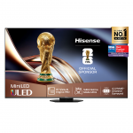 Hisense U8Q, 65'', 4K UHD, ULED, Mini LED, juodas - Televizorius