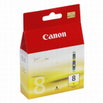 Ra&scaron;alo kasetė Canon CLI-8Y, Geltona Prekė - CLI8Y