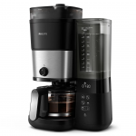 Philips All-in-1 Brew, 1000 W, 1,25 l, juodas - Filtrinis kavos aparatas