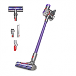 Dyson V8 Origin, nikelio/violetinės spalvos - Belaidis dulkių siurblys