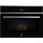 Electrolux, 44 L, su mikrobangų krosnelės funkcija, nerūdijančio plieno - Įmontuojama mini orkaitė su griliu