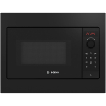 Bosch Series 2, 20 L, 800 W, juoda - Įmontuojama mikrobangų krosnelė