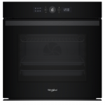 Whirlpool, 73 L, pirolizė, juoda - Įmontuojama orkaitė