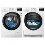 Electrolux, 9 kg + 9 kg - Skalbimo ma&scaron;ina + džiovyklė