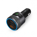 Nedis Car FM Transmitter, juodas - FM siųstuvas