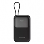 Canyon OnPower 101, 10 000 mAh, juoda - I&scaron;orinė baterija