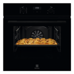 Orkaitė Electrolux 600 SteamBake, 65 L, juoda Prekė - EOD5H70BZ
