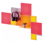 Nanoleaf Blocks Combo XL Smarter Kit, 10 vnt. - I&scaron;maniosios LED panelės