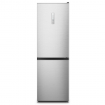 Hisense, NoFrost, 304 L, auk&scaron;tis 186 cm, nerūdijančio plieno spalvos - &Scaron;aldytuvas