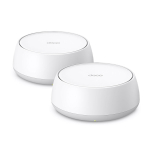 TP-Link Deco BE25, Wi-Fi 7, 2 pc, baltas - Wi-Fi mar&scaron;rutizatorius