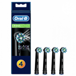 Dantų &scaron;epetėlių antgaliai Braun Oral-B Cross Action 4 vnt.  Prekė-EB50-4BLACK
