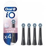 Dantų &scaron;epetėlių antgaliai Braun Oral-B iO Gentle Care Black, 4 vnt. Prekė - IOSB-4BLACK