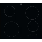 Electrolux 300 Basic, plotis 59 cm, berėmė, juoda - Įmontuojama indukcinė kaitlentė