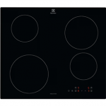 Electrolux 300 Basic, plotis 59 cm, berėmė, juoda - Įmontuojama indukcinė kaitlentė