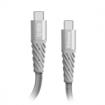 Laidas SBS Extreme Charging Cable, USB-C - USB-C, 1,5 m, gray Prekė - TECABLEUNRELTCCK