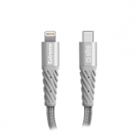 Laidas SBS Extreme Charging Cable, USB-C - Lightning, 1,5 m Prekė - TECABLEUNRELTCK