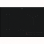 Electrolux 600 SaphirMatt SE&reg; Bridge Hob2Hood, plotis 80 cm, juoda - Įmontuojama indukcinė kaitlentė