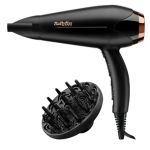 BaByliss Turbo Shine 2200, 2200 W, juodas - Plaukų džiovintuvas