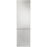 Bosch, Series 4, NoFrost, 363 L, auk&scaron;tis 203 cm, nerūdijančio plieno - &Scaron;aldytuvas