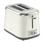 Tefal Collection, Retro, 850 W, smėlio spalvos - Skrudintuvas