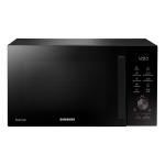 Samsung, 28 L, 2900 W, juoda - Mikrobangų krosnelė su griliu