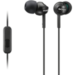 Ausinės Sony MDR-EX110AP, Juodos Prekė - MDREX110APB.CE7