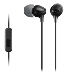 Ausinės Sony MDR-EX15AP, Juodos Prekė - MDREX15APB.CE7