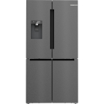 Bosch Series 6, French Door, 574 L, auk&scaron;tis 183 cm, juodas - SBS &Scaron;aldytuvas