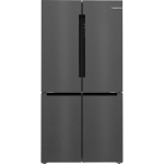 Bosch Series 4, No Frost, 605 L, 183 cm, juodo nerūdijančio plieno - SBS &Scaron;aldytuvas